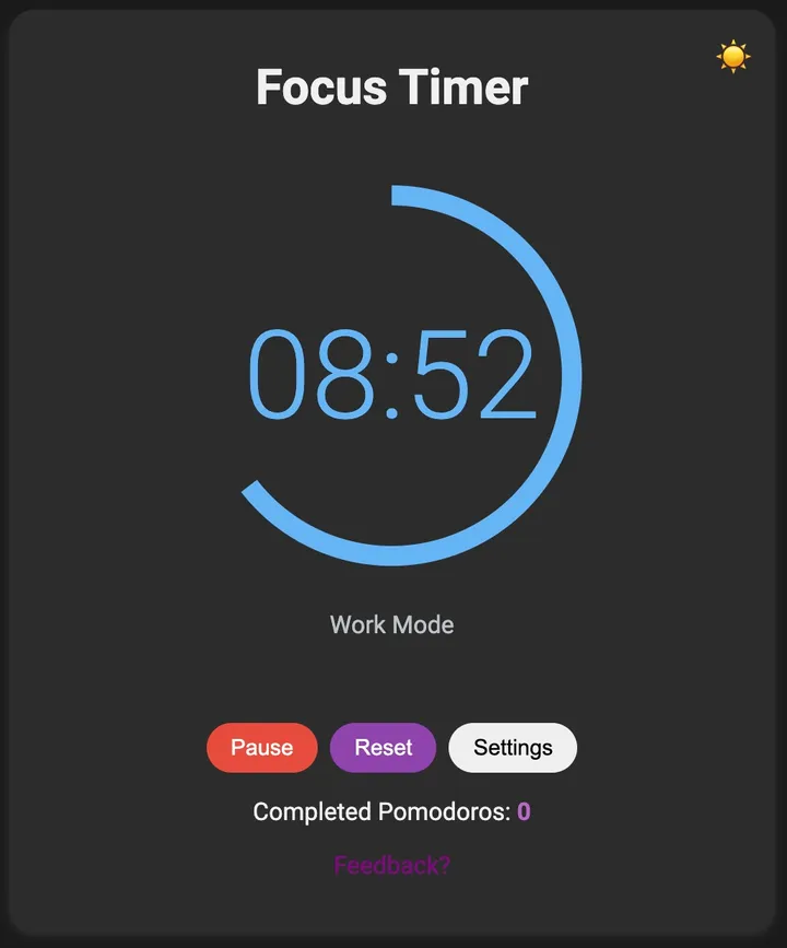 Focus Timer